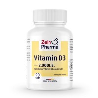 Zein Pharma VITAMIN D3 2000 IU, 90 kapsula