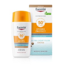 Eucerin Sun Hydro Protect Ultra Light tonirani fluid SPF50+ 50 ml - MEDIUM