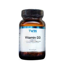 TWIN NUTRITION Vitamin D3 2000IU a 90 kapsula TWIN NUTRITION Vitamin D3 2000IU a 90 kapsula