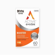 BiVits Gvožđe Booster 25mg cps. a 60